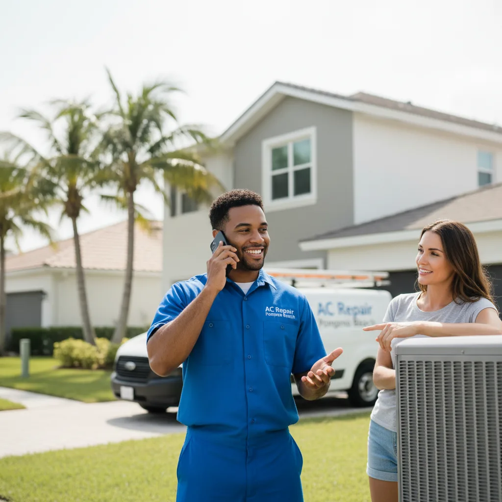 AC Repair Pompano Beach customer support in Corona